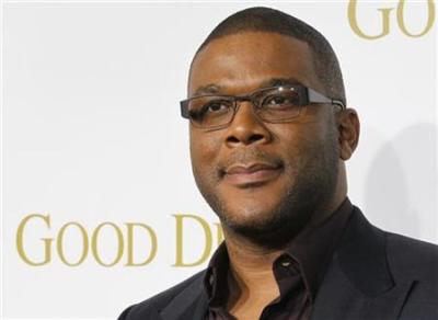 Director and actor Tyler Perry poses at the premiere of his new film ''Good Deeds'' in Los Angeles, California February 14, 2012.