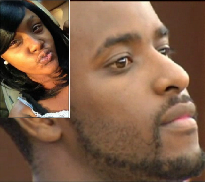 Carlton 'C.J.' Bryan, 24, and his now deceased girlfriend (inset) Shamari Jenkins.