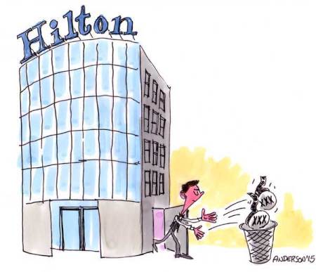 The Hilton Says Goodbye To Porn!