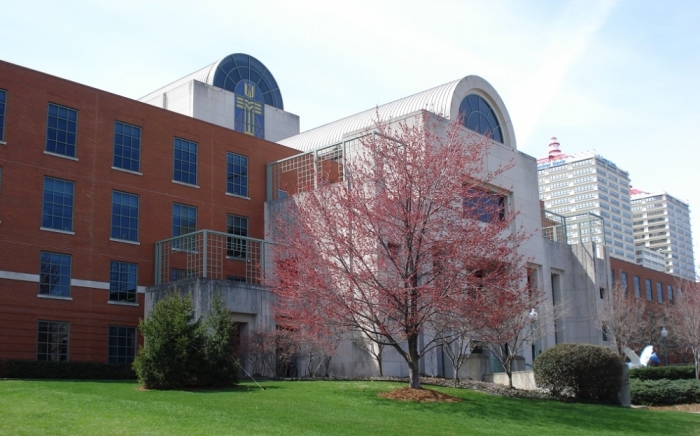 The national office for the mainline denomination Presbyterian Church (USA), located in Louisville, Kentucky.