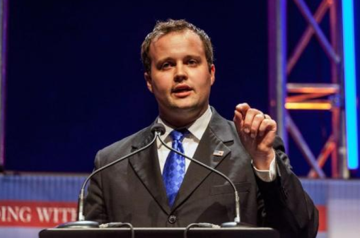 Josh Duggar at the Family Leadership Summit in Ames, Iowa on May 28, 2015