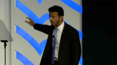 Louisiana Gov. Bobby Jindal speaks at the Values Voter Summit in Washington, D.C., September 25, 2015.