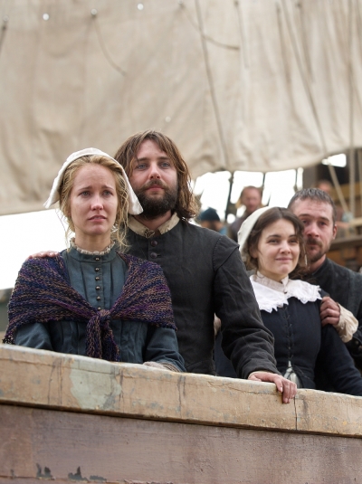 National Geographic will premiere 'Saints and Strangers,' a four-hour miniseries about the 1620 voyage of the Pilgrims to the New World, just in time for Thanksgiving. It premieres on Novemner 22, 2015.