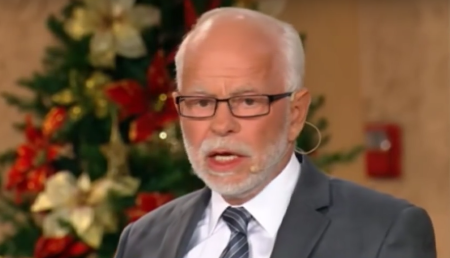 Televangelist Jim Bakker on an episode of 'The Jim Bakker Show' that aired in November of 2015.