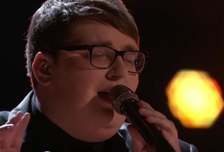 Jordan Smith, season 9 winner of 'The Voice,' sings 'Mary, Did You Know?'