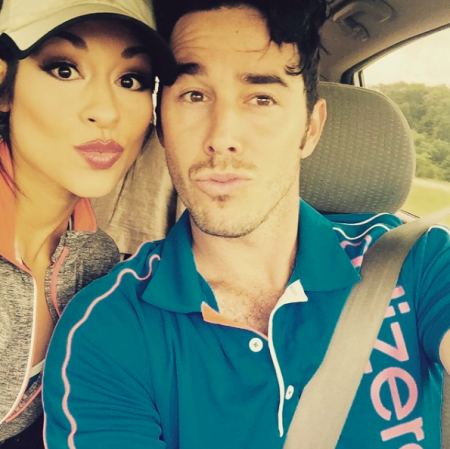 Country music singer Craig Strickland with wife Helen.