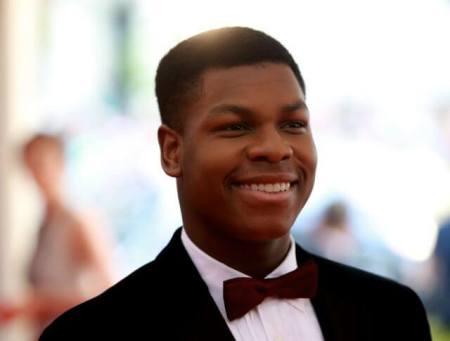 British actor John Boyega arrives for the Metropolitan Museum of Art Costume Institute Gala 2015.