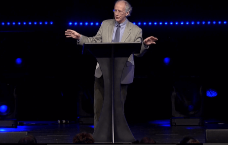 Pastor John Piper speaks on 'The Plundering of Your Property and the Power of Hope' at Passion City Church, Atlanta Georgia, January 18, 2015.