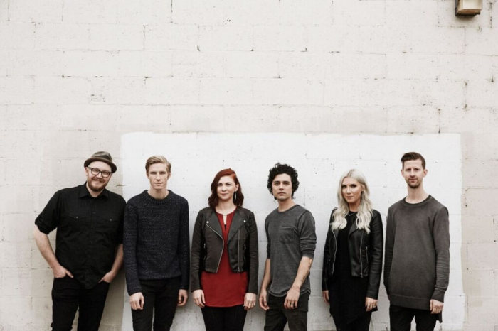 Members of Jesus Culture pose for album photos, 2015.