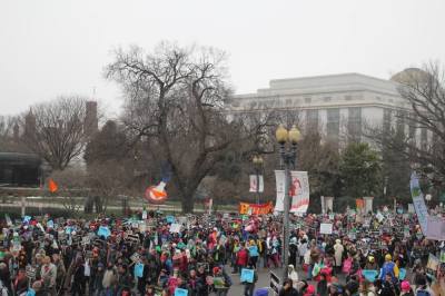 Thousands of pro-lifers participate in the 2016 March for Life in Washington, D.C. on Jan. 22, 2016