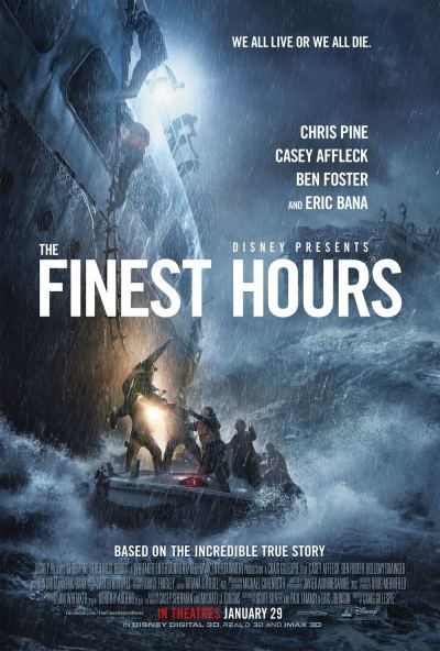 Poster art for 'The Finest Hours,' 2016.