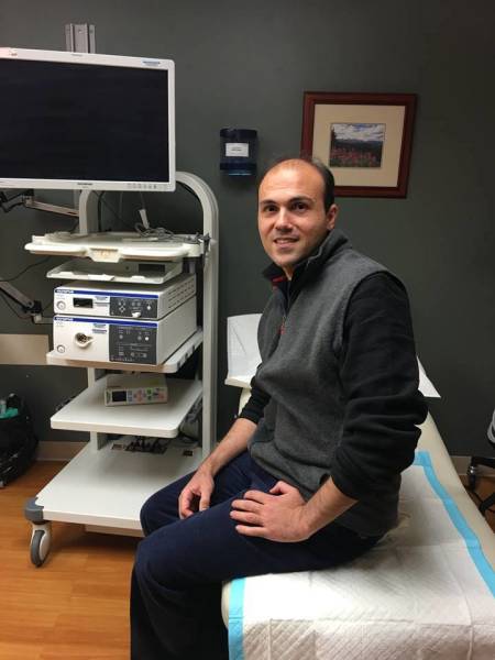 Pastor Saeed Abedini photo at a U.S. hospital posted on February 17, 2015.