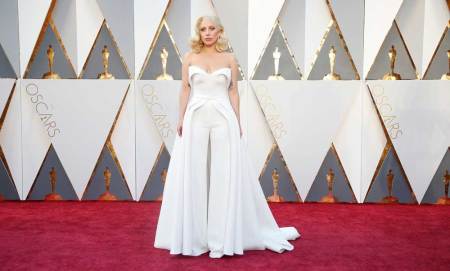 Singer Lady Gaga arrives at the 88th Academy Awards in Hollywood, California February 28, 2016.