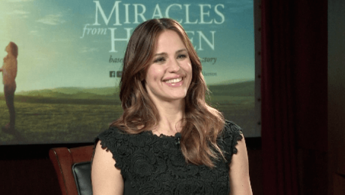 Cast member Jennifer Garner of the movie 'Miracles from Heaven' in Dallas, Texas, February 2016.