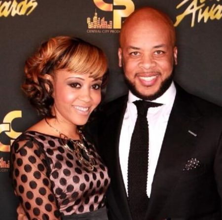 Grammy-nominated gospel singer James Fortune (R) and his estranged wife Cheryl (L).