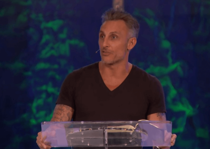 Billy Graham's grandson, Tullian Tchividjian, 43.