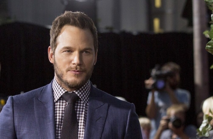 Cast member Chris Pratt attends the premiere of 'Jurassic World' in Hollywood, California, June 9, 2015.