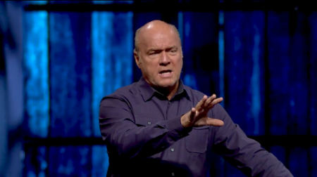 Pastor Greg Laurie speaking on the unforgivable sin