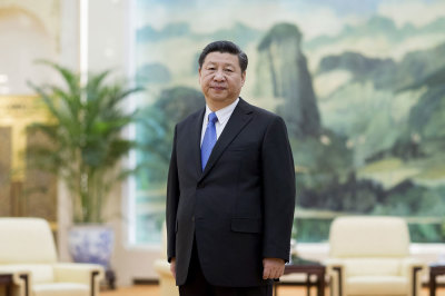 Chinese President Xi Jinping looks on before meeting Russian Presidential Chief of Staff Sergei Ivanov at The Great Hall Of The People on March 25, 2016, in Beijing, China.