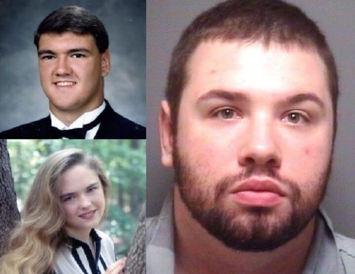 The late Pastor William Jeremy Hulsey, 43 (top L), his wife Sandra, 37 (bottom R), and their adopted son, Andrew Kyle Hulsey, 23.