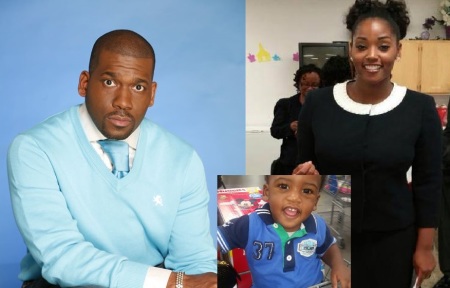 The Rev. Jamal H. Bryant, 44 (L), pastor of Empowerment Temple Church in Northwest Baltimore, allegedly had a sexual relationship with Latoya Shawntee Odom, 34 (L) and fathered 10-month-old John Karston Bryant (inset).