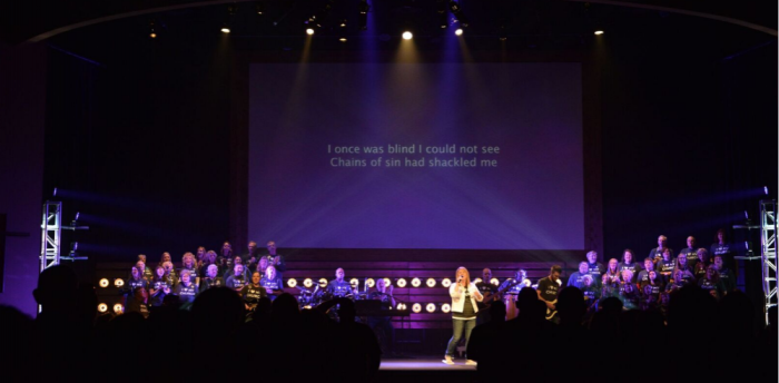 A worship service held at Whitewater Crossing Christian Church of Cleves, Ohio. In May of 2016, the church celebrated its 100th anniversary.