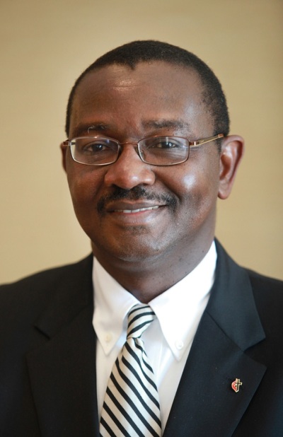 N. Oswald Tweh Sr., lay member of the United Methodist Church and the first Liberian to be president of the United Methodist Judicial Council. Photo taken during the 2012 UMC General Conference in Tampa Bay, Florida.