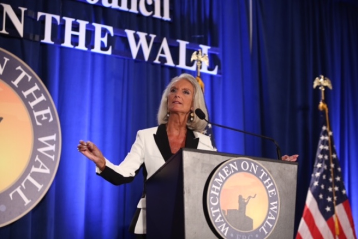 Anne Graham Lotz speaks at the Family Research Council's 2016 'Watchmen on the Wall' conference in Washington, D.C. on May 26, 2016.