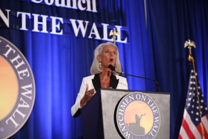 Anne Graham Lotz speaks at the Family Research Council's 2016 'Watchmen on the Wall' conference in Washington, D.C. on May 26, 2016.