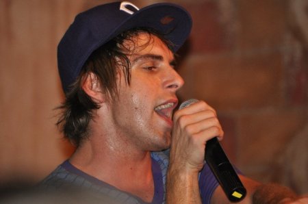 Trey Pearson, 35, lead singer of rock band Everyday Sunday.