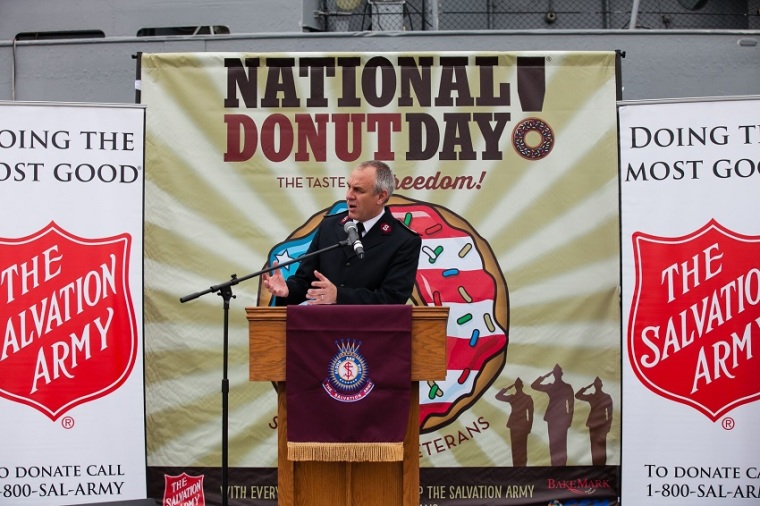 Salvation Army's Southern California Divisional Commander Lt. Colonel Kyle Smith said that “doughnut lassies” from World War I provided a 'taste of home' when they served their fried sweets to soldiers during World War 1.