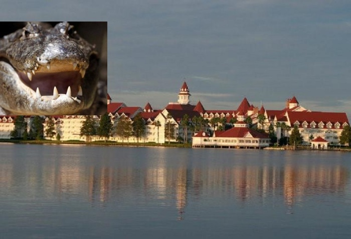 Early morning view of the Grand Floridian Resort and Spa located in the Magic Kingdom at Disney World in Orlando, Florida on September 28, 2003.