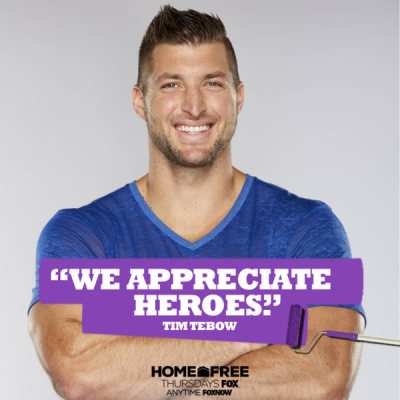 Tim Tebow Stars in season 2 of 'Home Free' on FOX, June 2016.