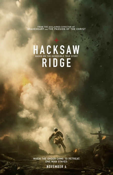 Mel Gibson's upcoming film 'Hacksaw Ridge' (Lionsgate), tells the true story of WWII medic Desmond Doss, 2016