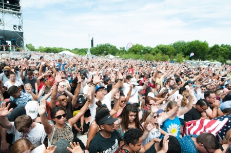 Thousands of Christians gathered on the National Mall in Washington, D.C. for Together 2016 on July 16, 2016.