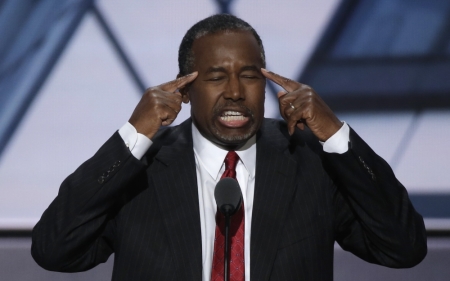 Former Republican U.S. presidential candidate Dr. Ben Carson speaks during the second day of the Republican National Convention in Cleveland, Ohio, U.S. July 19, 2016.