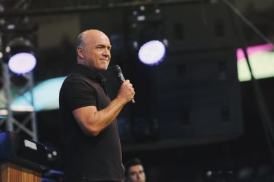 Pastor Greg Laurie of Harvest Christian Fellowship in Riverside, California.