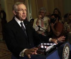 Senate Leader Reid 'Happy' to 'Look at' 'Fringe' 20-Week Abortion Ban