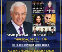 The Jeremiah Study Bible Celebrates Release With MSG Concert of Kari Jobe and MercyMe