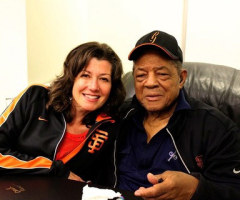 Amy Grant Spent Time with Willie Mays & the Giants During West Coast Tour