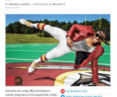 GQ Cover Story Plays on Religion, But Skims Over RG3's 'Private' Faith?