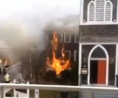 Man on Fire Runs Into Maryland Church; Kills Pastor and Himself