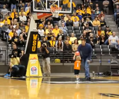 Adorable 3-Year-Old Makes Incredible Basketball Trick Shots (VIDEO)