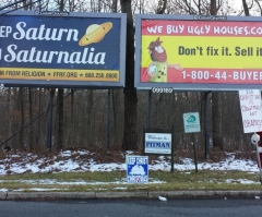 Atheist Group Is Searching for People Who Attempted to Burn Their New Jersey Anti-Christmas Billboard