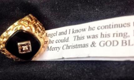 Woman Who Honored Late Husband by Dropping Gold Ring into Salvation Army Kettle Comes Forward