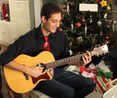 'I Liked You Better Deaf' - Son Sings for Dad as a Funny Christmas Gift (VIDEO)