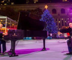 The Piano Guys Play 'We Three Kings' Like You've Never Heard – on a Skating Rink (VIDEO)