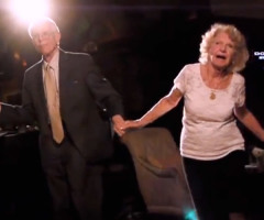 Beautiful Elderly Couple Find the Secret to Staying Young is a Heartwarming Dance (VIDEO)