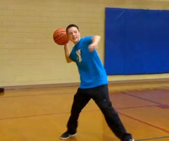 8th Grader Makes Amazing Full-Court Shot; When TV News Comes Around, He Does It Again (VIDEO)