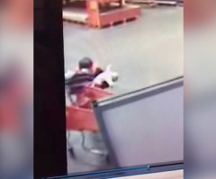 Hero Employee Saves Falling Baby With Amazing Catch in Home Depot (VIDEO)